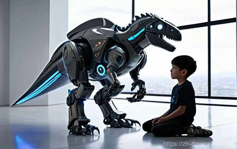 공룡메카드 완구 시장의 점유율 - **Prompt 2: Collaborative Mecha Assembly and Detail**
    "A close-up, well-lit shot of an adult (fa...