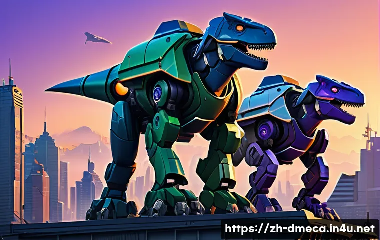 공룡메카드 각 캐릭터의 세부 스토리 관련 이미지 1